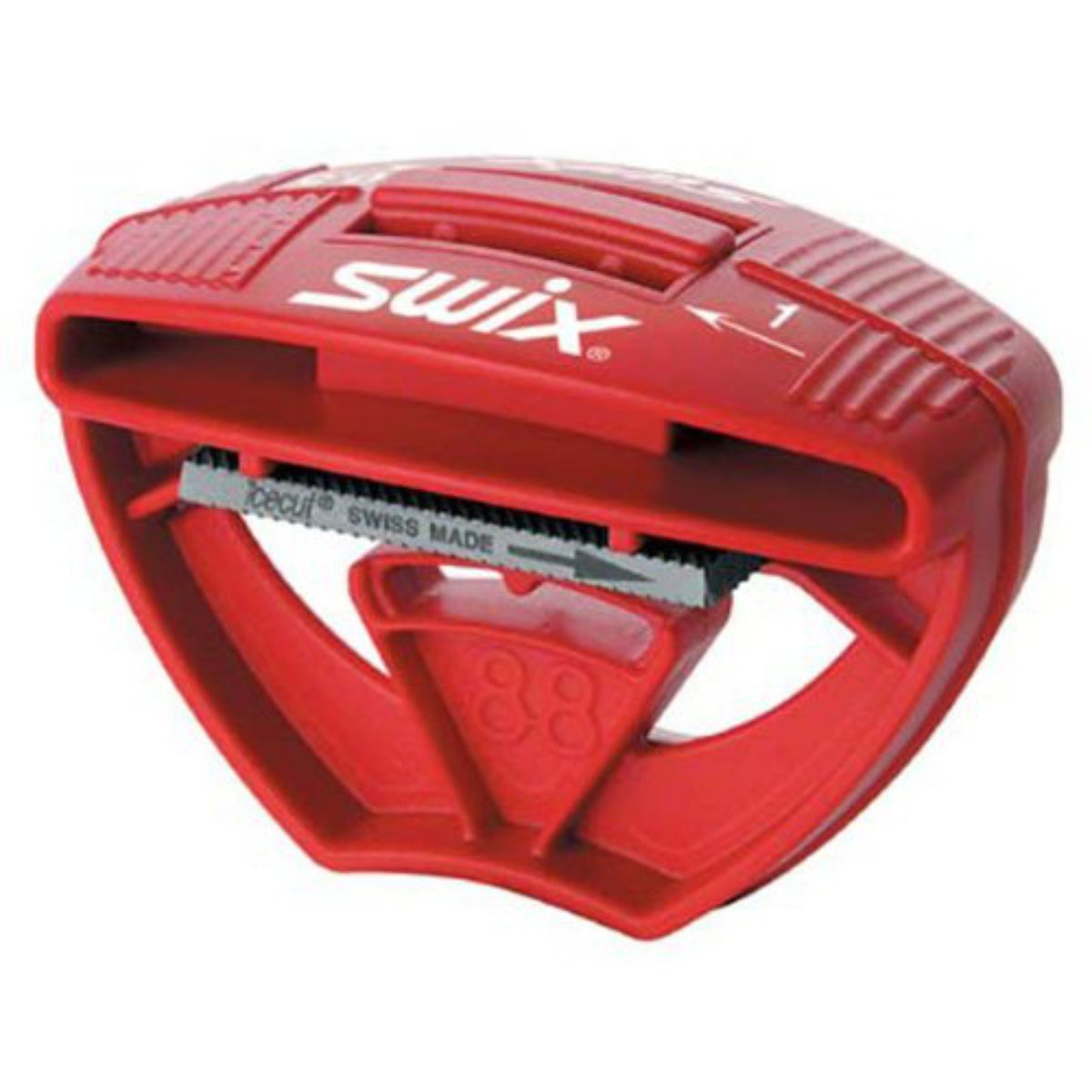 Swix 2X2 Edge Tool With Pre-Set Bevel, Red