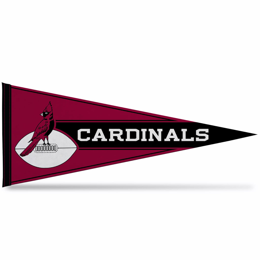 Rico Industries Nfl Football Arizona Cardinals Retro 12'' X 30'' Felt Wall D  Cor Pennant - Great For Home/Bed Room/Man Cave D
