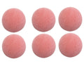 Tornado Official Foosballs Tournament Balls Commercial Quality - Play Like The Pros (6 Balls, Red)