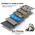 Hjdeck Boat Flooring Eva Foam Boat Decking Self Adhesive Non Slip Boat Carpet Brushed Camo Snow Marine Mat For Fishing Boat Kaya