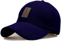 Fabseasons Unisex Cotton Cap (Mc80Blue_Blue_Free Size)