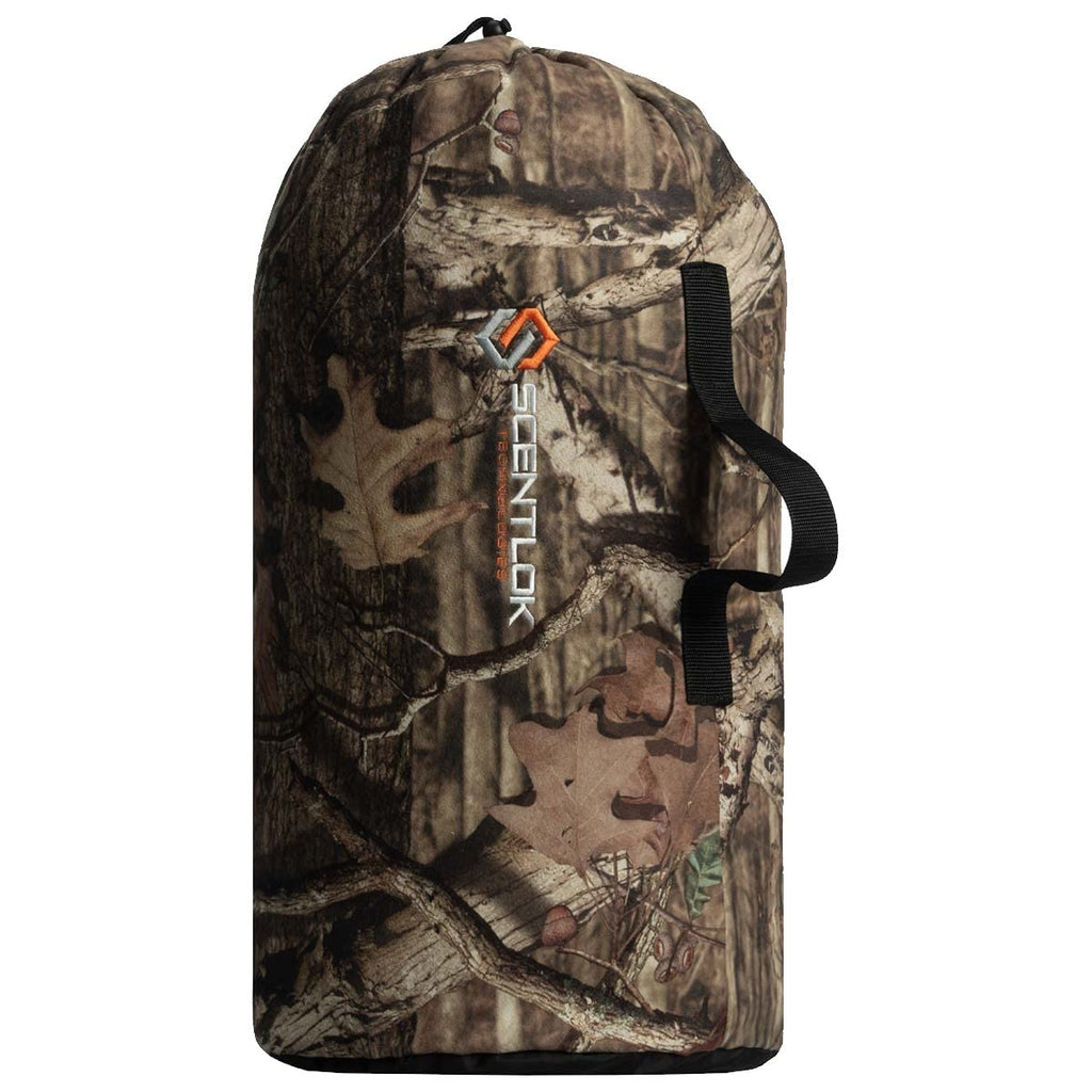 Scentlok Stuff Sack Duffel Storage Bag, Hunting Pack For Camo Gear And Equipment (Mossy Oak Infinity)