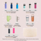 Worbss 2 Pack Silicone Boot Sleeve For Stanley Cup Accessories 40Oz & Hydro Flask 18-24Oz & Simple Modern Tumbler Glitter Anti S