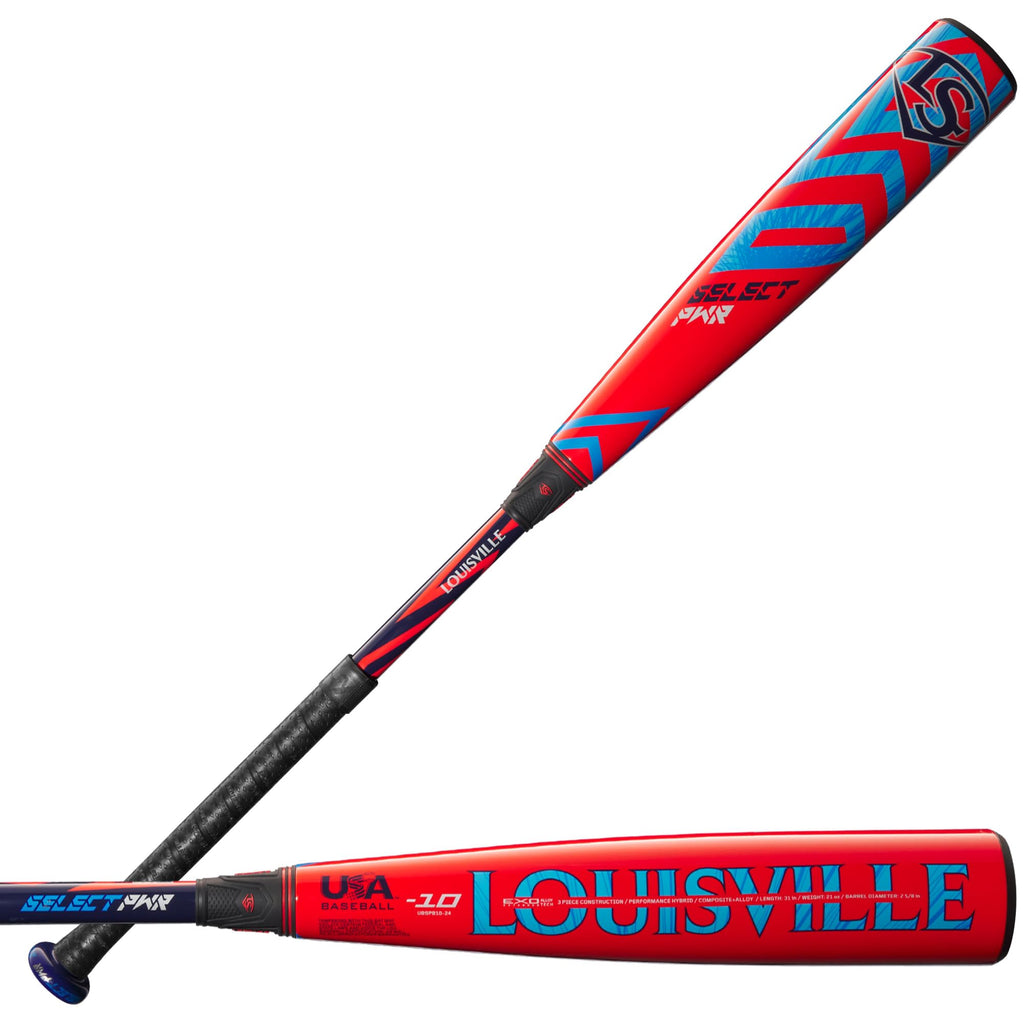 Louisville Slugger 2024 Select Pwr (-10) Usa Baseball Bat - 29''/19 Oz