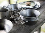 Snow Peak Titanium Sierra Cup - Lightweight Titanium Camping Cup With Measurement Lines - Durable Cookware Camping Supplies - Ki