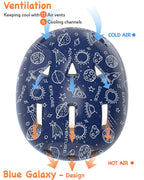 Toddler Helmets 3-5 Years Old, Adjustable Kids Bike Helmets Ages 3-5/5-8,Helmet For Kids/Children Boys And Girls(Galaxy,S)