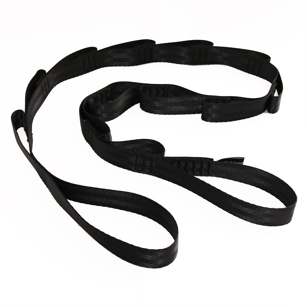 Wellsem Hammock Strap 12 Point Daisy Chain Design With Easy Loop Heavy Duty Adjustable Suspension Sling