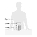 Solo Stove Pot 1800 Stainless Steel Companion Pot Great Cookware For Backpacking Camping Survival Backpacking Kitchen And Cookin
