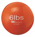 S&S Worldwide No-Bounce Medicine Ball, 6Lb., 6.1'', 6Lb