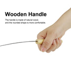 Ttcat Cat Wand Toys, 2Pcs Cat Wand Toy And 10Pcs Cat Feather Toys Cat Teaser Toy Refills,29 Flexible Steel Wire, Sturdy Wood Han