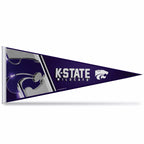 Rico Industries Ncaa Kansas State Wildcats - Ksu Primary 12'' X 30'' Felt Wall D  Cor Pennant - Great For Home/Bed Room/Man Cave