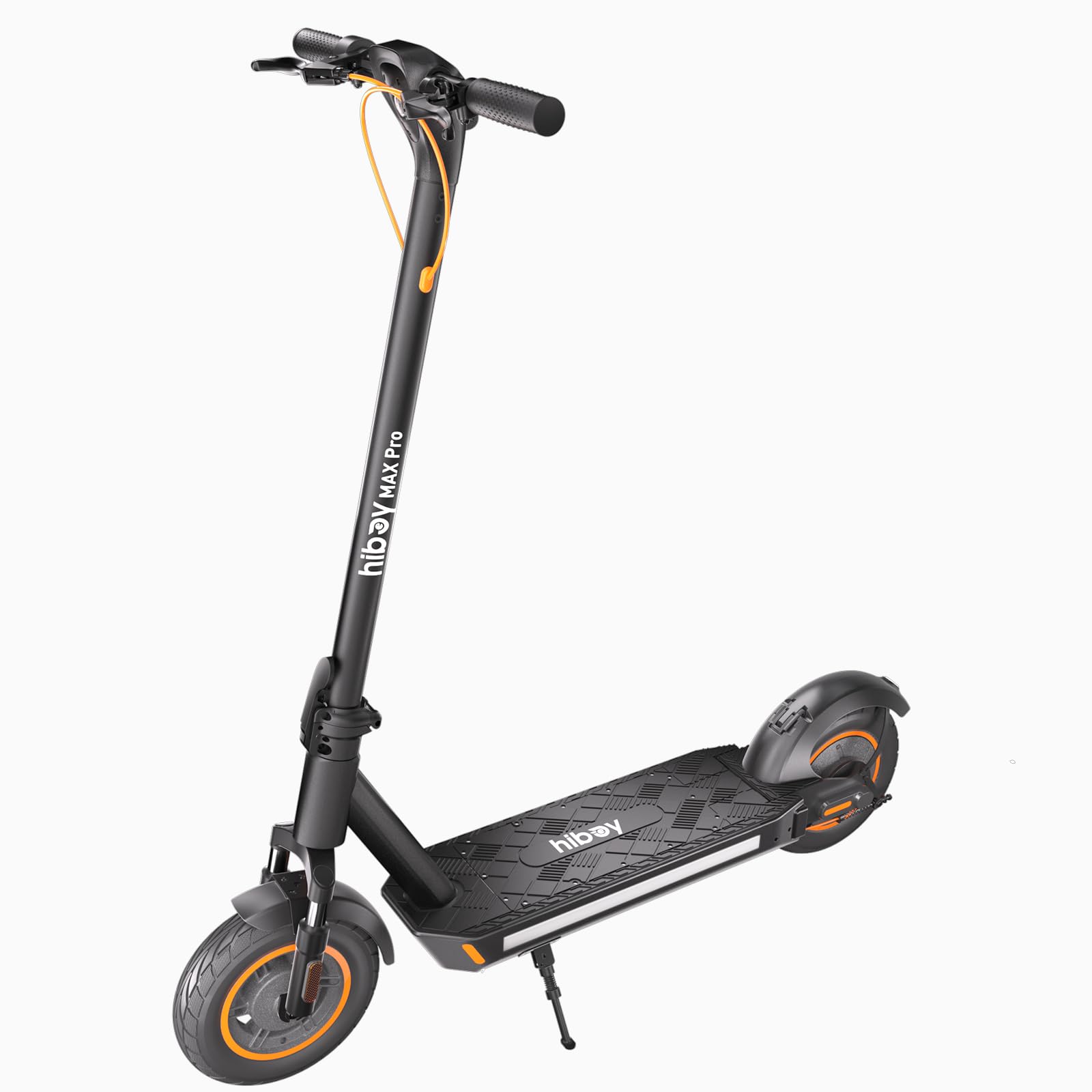 Hiboy MAX Pro Electric Scooter, 46.6 Mi Long Range, 22 MPH Power by 650W MAX Motor, 11 Pneumatic Tires, Split Hub Design, Dual
