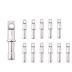 Brilliance4U Aluminum Tent Poles Male End Tips Replacement Accessories Spare End Plugs For 7.9Mm, 8.5Mm, 9.5Mm Tent Poles (For 9