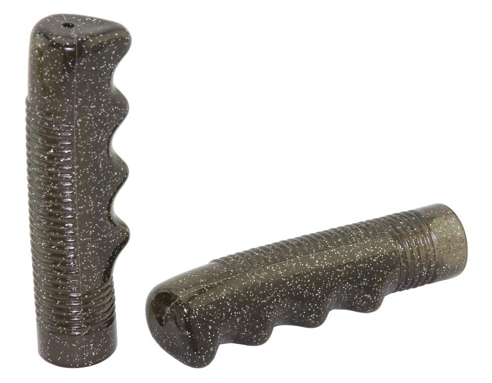 Alta Glitter Flake Lowrider Bicycle Sparkle Grips (Black)