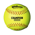 WILSON ASA Synthetic Leather Polycore Softballs 1 Dozen