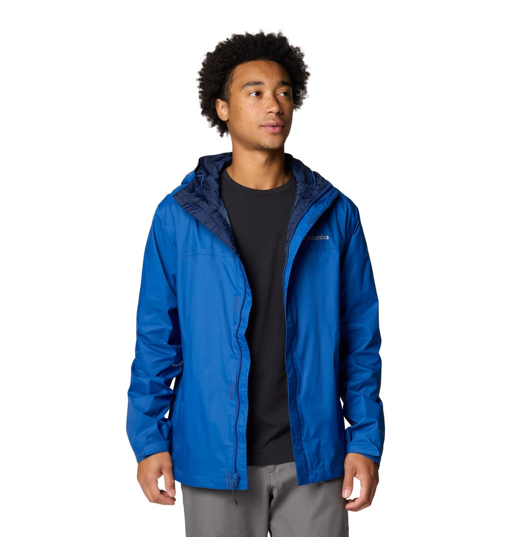 Columbia Mens Watertight II Jacket, Mountain Blue, 2X Tall
