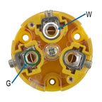 Conntek 60311-Yw L5-30P Replacement Assembly Plug, 30 Amps 125 Volts, Ul Listed,Yellow