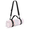 Cosmos Portable Yoga Mat Strap Mat Sling Picnic Blanket Strap With Adjustable Shoulder Strap & Handle For Festivals Picnics Camp