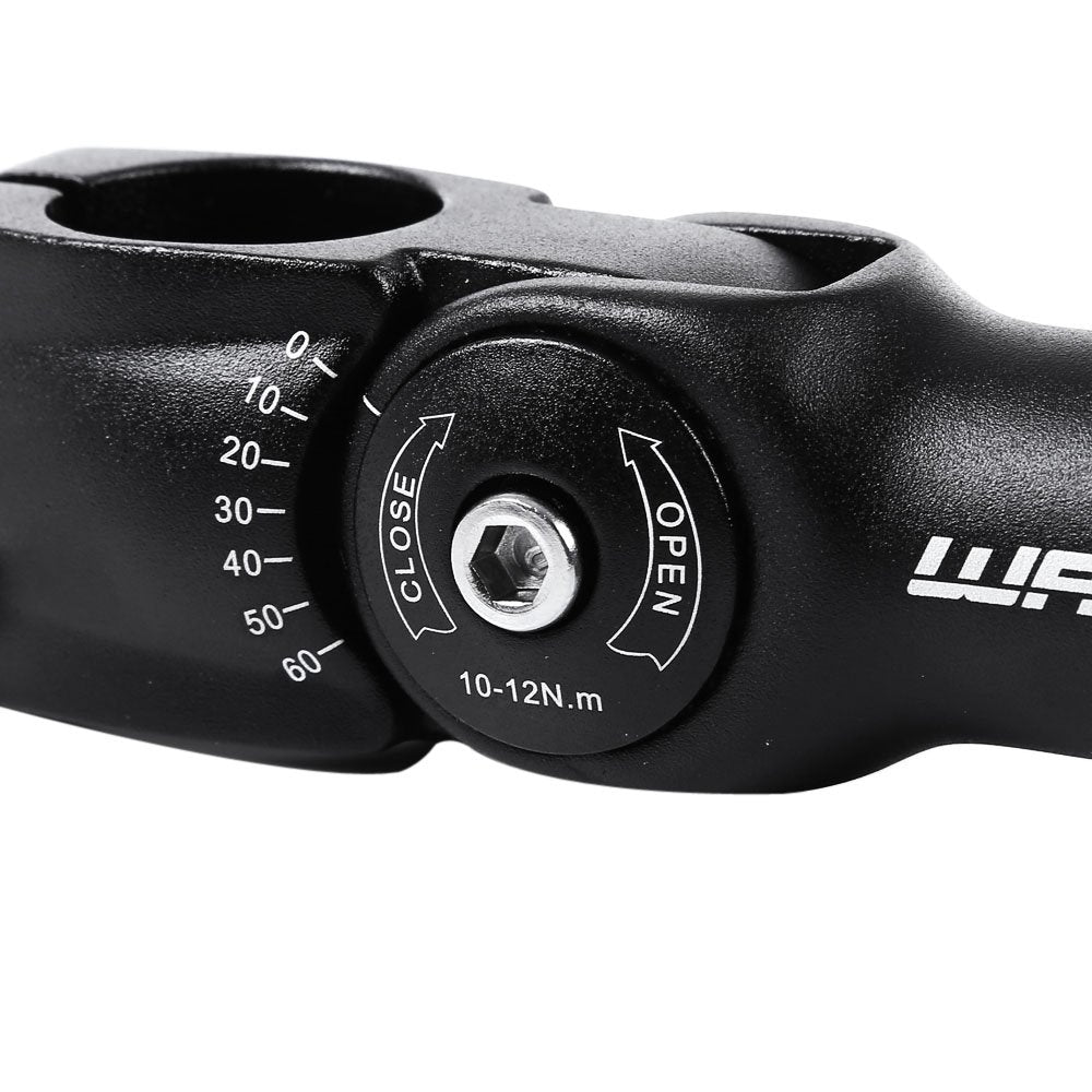 Wake Mtb Stem 31.8 110Mm 60 Degree Adjustable Bike Stem Mountain Bike Stem Short Handlebar Stem For Most Bicycle, Road Bike, Mtb