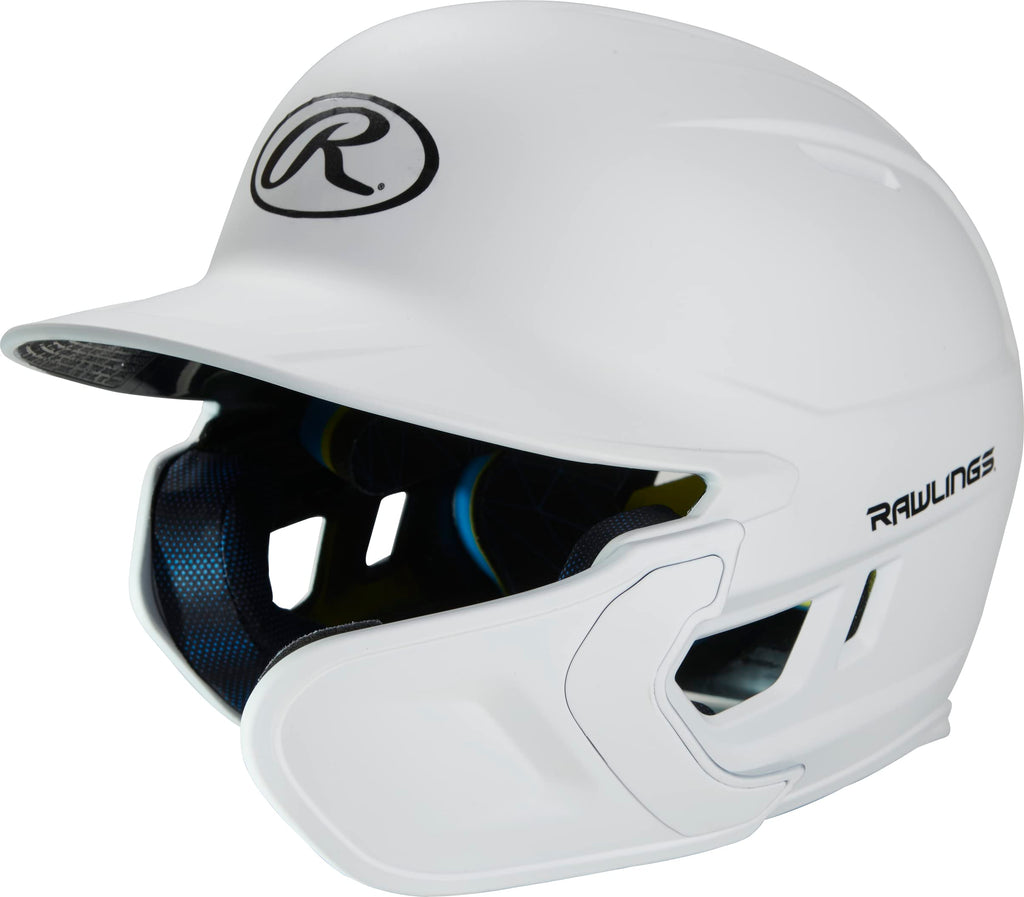 Rawlings Mens Rawlings 2022 Mach 1 Tone Matte Baseball Batting Helmet W Rhb Adjext Junior Matte White, Matte White, One Size Us