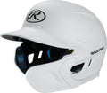 Rawlings | MACH ADJUST Batting Helmet with Extension Flap | Right Hand Batter | Junior (6 3/8 - 7 1/8) | Matte White