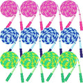 Grawun 12 Pack Jump Rope For Kids,Soft Beaded Jump Rope,Adjustable Length Tangle-Free Segmented Soft Beaded Skipping Rope,For Wo