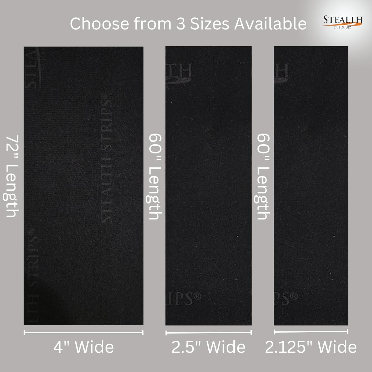 Stealth Strips Camo Silencing Tape | Self Adhesive Silencing Fabric | Great For Quieting All Of Your Metal Hunting Gear And Acce