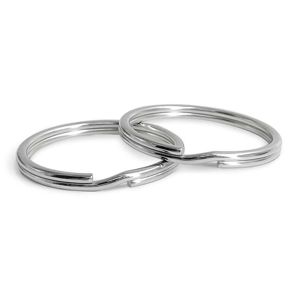Wicked Scuba 316 Stainless Steel 2Mm X 34Mm Round Split Ring - 12 Pack