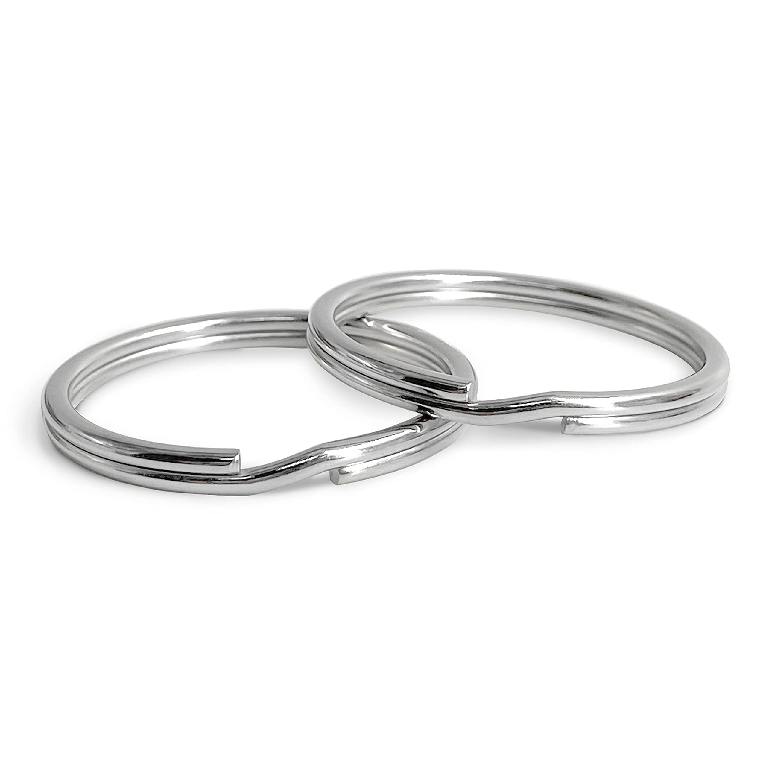 Wicked Scuba 316 Stainless Steel 2Mm X 34Mm Round Split Ring - 12 Pack