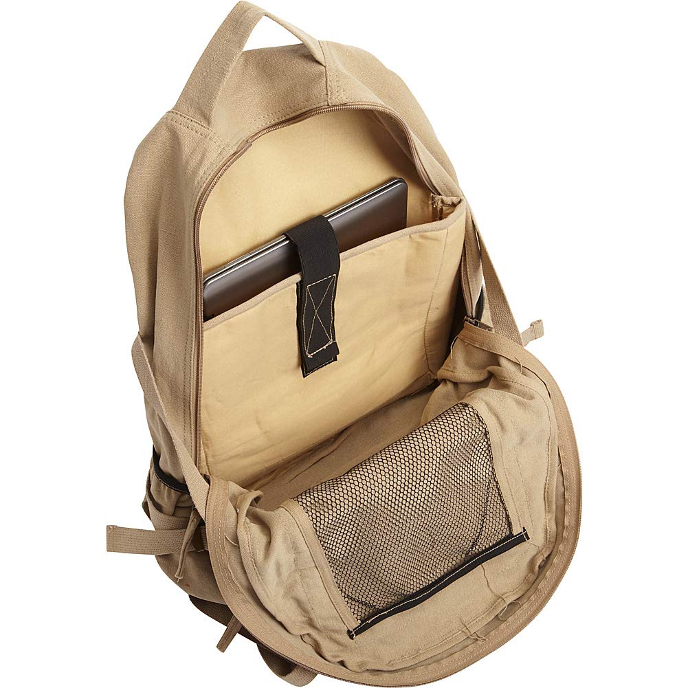 Retro Cantabrian Excursion Rucksack (No Leather Trim) - Olive Drab