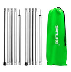 Sanlike Tarp Poles Adjustable 75 In Camping Tent Poles For Tarp Portable Telescoping Tent Poles For Awnings Canopy Rain Fly Shel