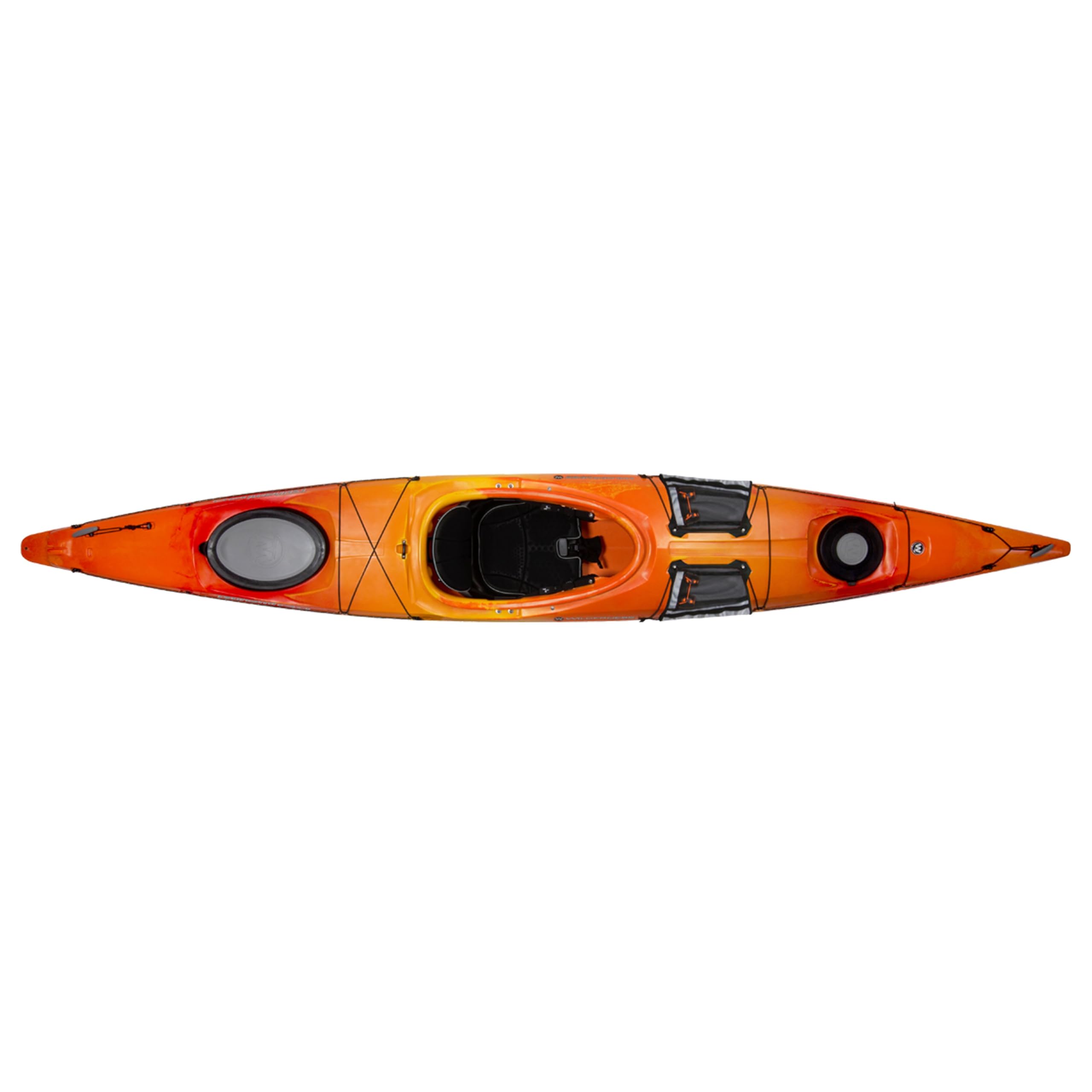 Wilderness Systems Tsunami 140 | Sit Inside Touring Kayak | Multiple Storage Options - Phase 3 Air Pro Seating | 14 | Mango