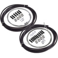 Yakamoz 2-In-1 Universal Bike Bicycle Shift Derailleur Cable & Brake Cable Housing Replacement Kit For Moutain Road Bike Cycling