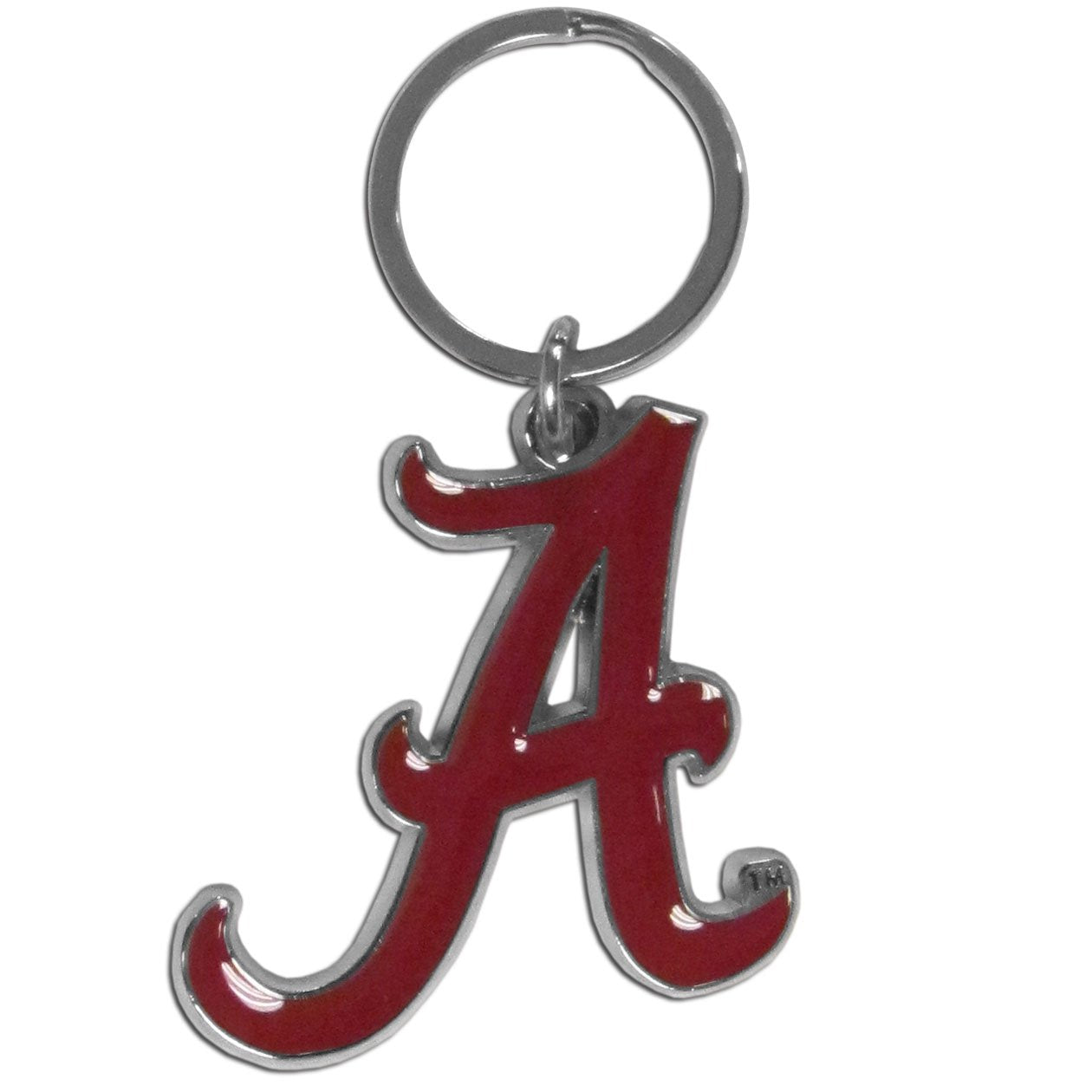 Ncaa Siskiyou Sports Fan Shop Alabama Crimson Tide Chrome & Enameled Key Chain One Size Team Colors