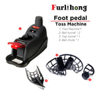 Furlihong 898Bh Baseball Soft Toss Machine, Angle Adjustable, Step On Paddle And Release To Launch, No Power Supply Needed, Work