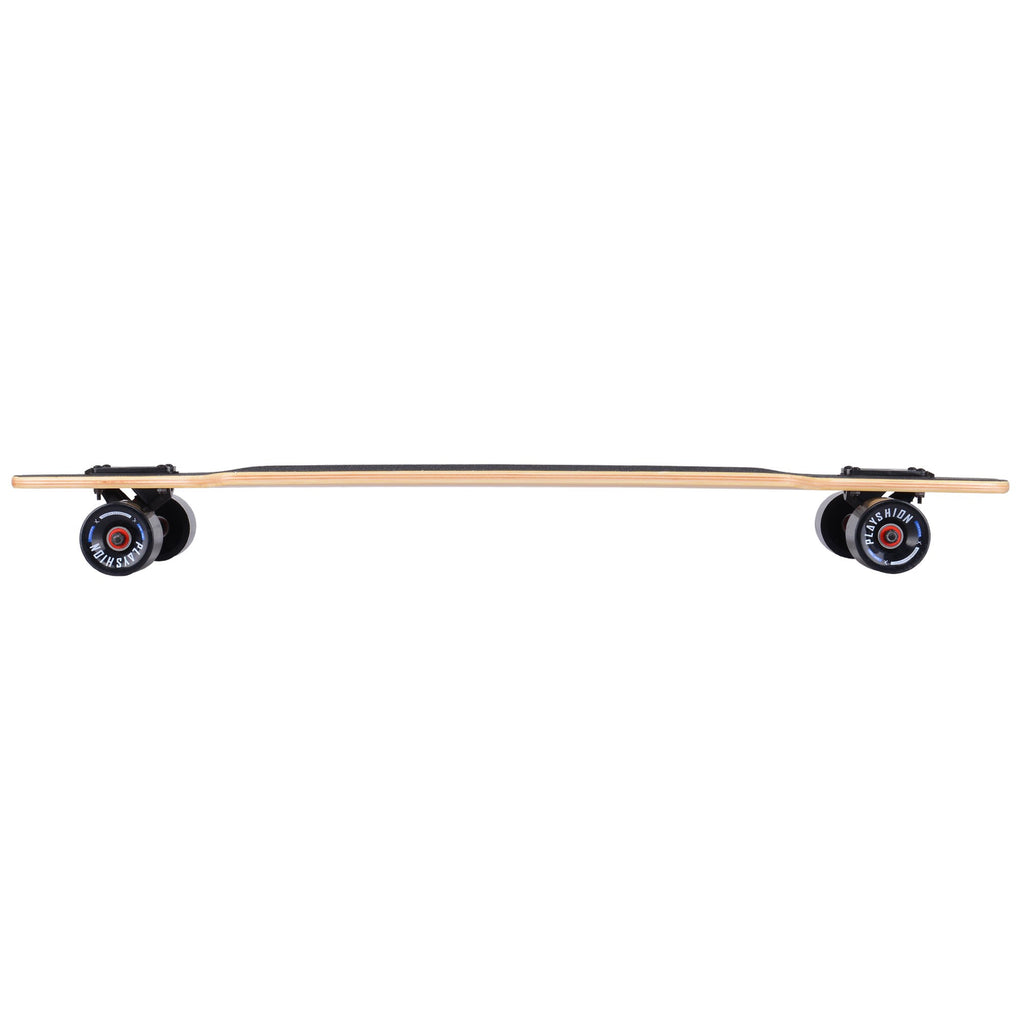 Playshion 39 Inch Drop Through Freestyle Longboard Skateboard Cruiser Line