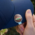 Graphics & More Friends Central Perk Logo Golf Hat Clip With Magnetic Ball Marker