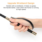 Zhichengbosi 18 Inches(45 Cm) Black Crop For Horse With Anti-Slip Grip Gel Handle