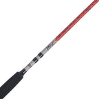 Abu Garcia 7 Max X Fishing Rod And Reel Spinning Combo, 3 +1 Ball Bearings With Lightweight Graphite Body & Rotor, Rocket Line M
