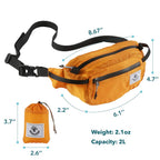 4Monster Hiking Waist Packs Portable,Water Resistant Fanny Pack Bags Lightweight With Adjustable Strap For Outdoor, Workout,Runn