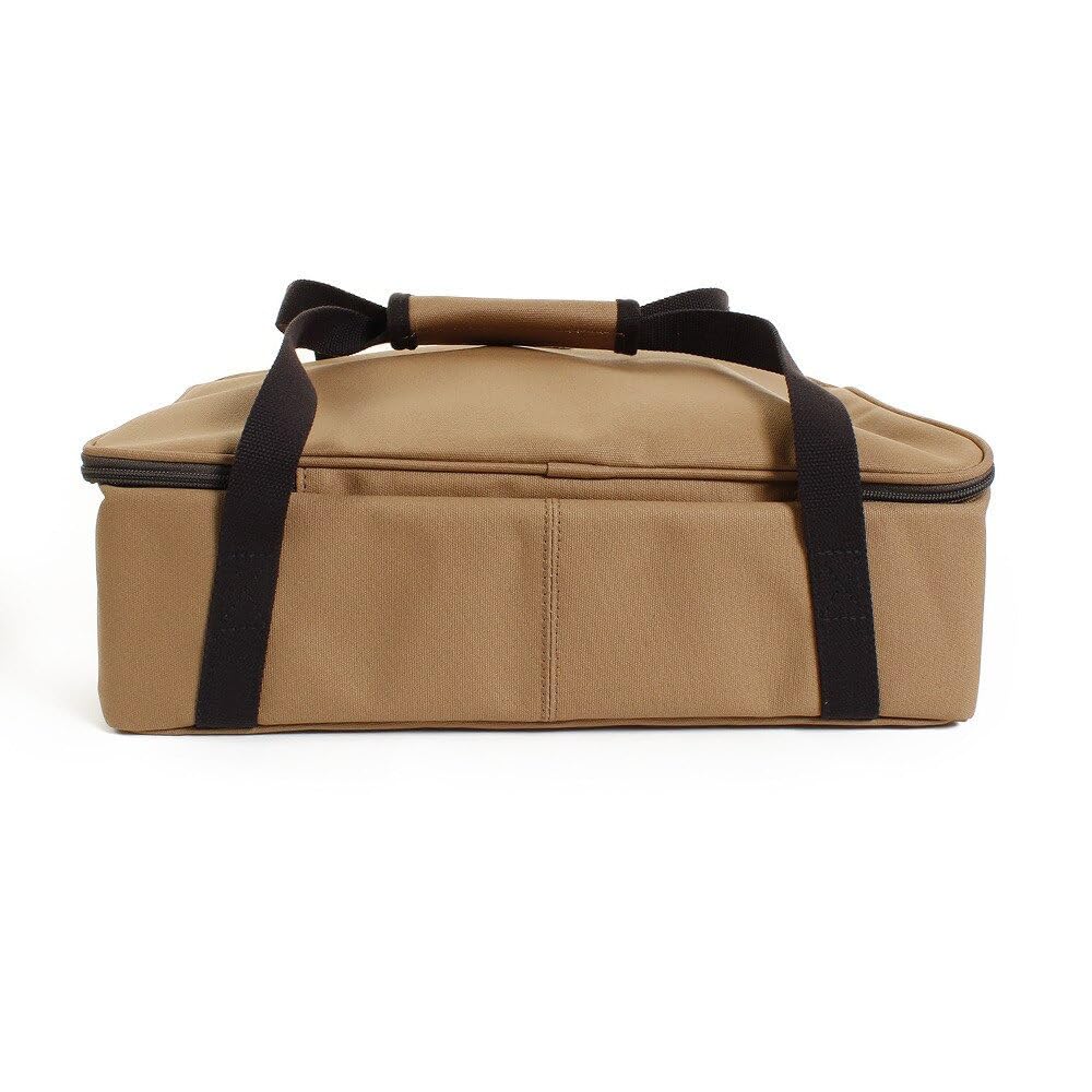 Snow Peak Utility Bag Single Unit - Carry Bag For Camping Accessories, Survival Gear, Camp Stoves & More - Durable Canvas Camp B