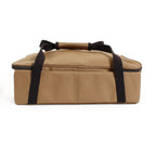 Snow Peak Utility Bag Single Unit - Carry Bag For Camping Accessories, Survival Gear, Camp Stoves & More - Durable Canvas Camp B