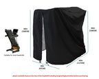Treadmill Cover, Folding Treadmill Cover, Dustproof And Waterproof Cover, Oxford Cloth Waterproof Sunscreen Cover(Black)