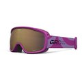 Giro Buster Kids Ski Goggles - Snowboard Goggles for Youth, Boys, Girls - Mauve Purple Flow - Amber Rose