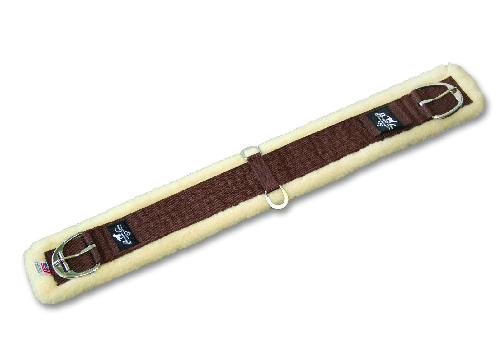 Professional'S Choice Equine Merino Wool Smx Comfort Fit Western Cinch (Size 28-Inch, Chocolate Brown)