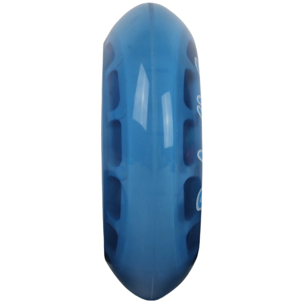 Blue Bellies 8 Inline Skate Wheels 76Mm 78A, Clear/Blue