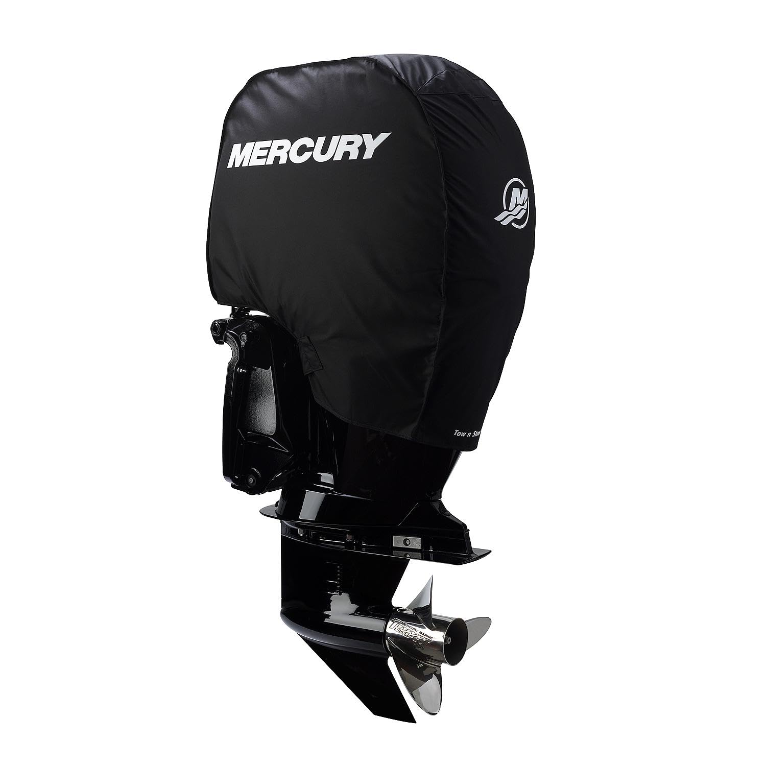 Mercury Marine Tow N Stow Outboard Cover 150Hp Fourstroke, Black