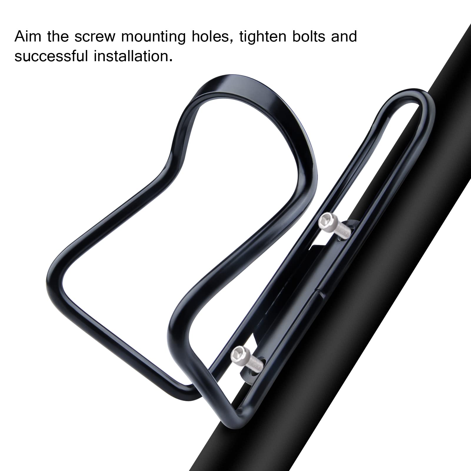 Fivebox Lightweight Aluminum Alloy Bicycle Water Bottle Cage Holder For Outdoor Activities