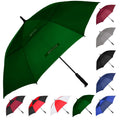 Mrtlloa 62 Inch Automatic Open Green Golf Umbrella, Extra Large Oversize Double Canopy Vented Windproof Waterproof Stick Umbrell
