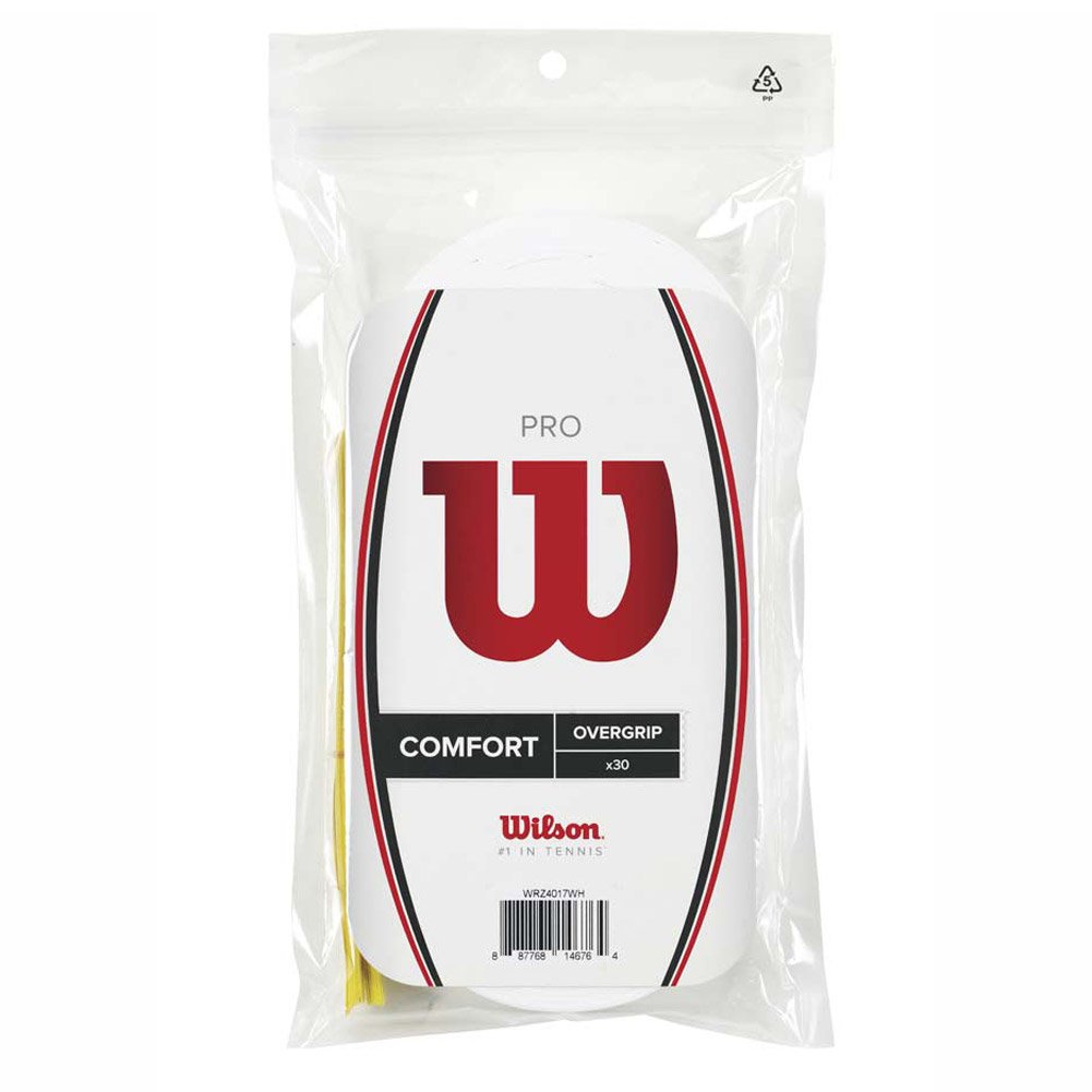 Wilson Unisex_Adult Pro Overgrip 30Er Pack-Schwarz, Black, Standard Size